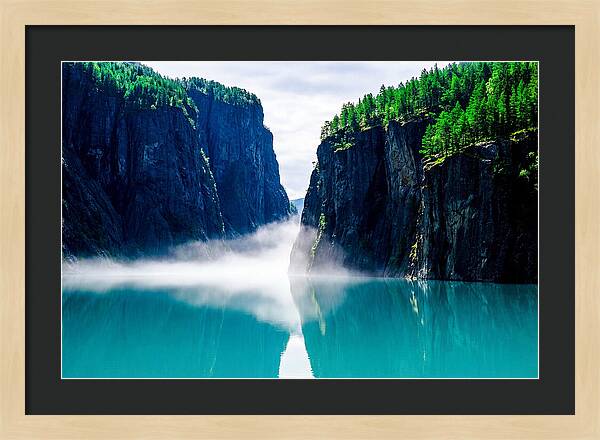 Tranquil Fjord Reflections