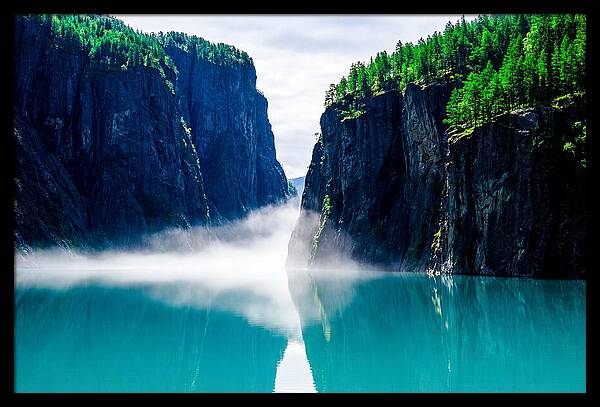 Tranquil Fjord Reflections