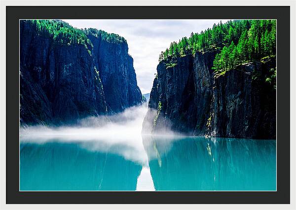 Tranquil Fjord Reflections