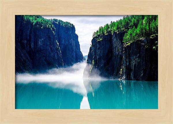 Tranquil Fjord Reflections