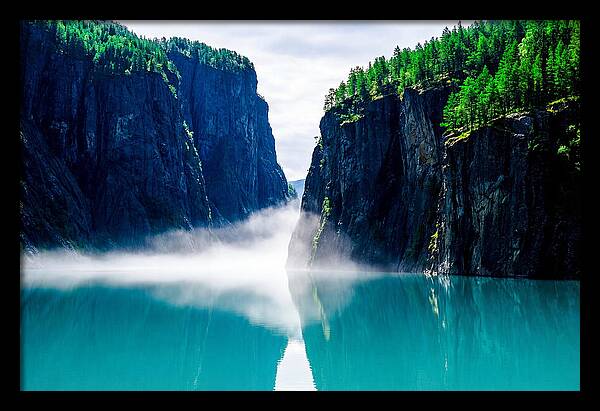 Tranquil Fjord Reflections