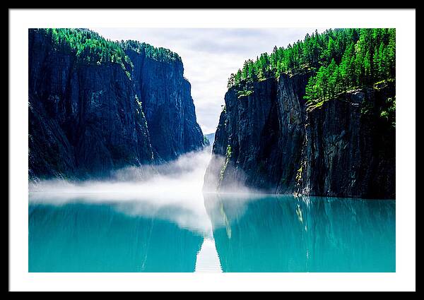 Tranquil Fjord Reflections