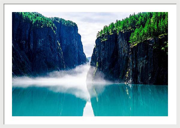 Tranquil Fjord Reflections