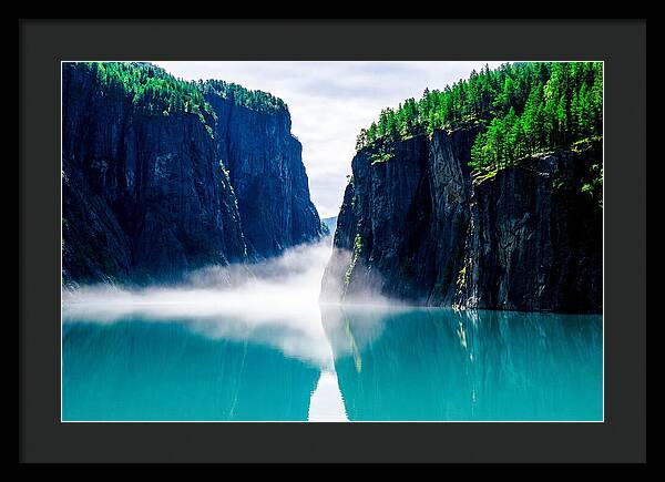 Tranquil Fjord Reflections
