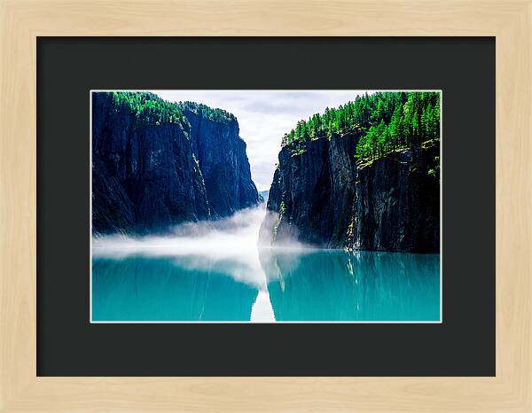 Tranquil Fjord Reflections