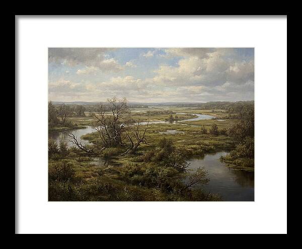 Tranquil Floodplain Reflections