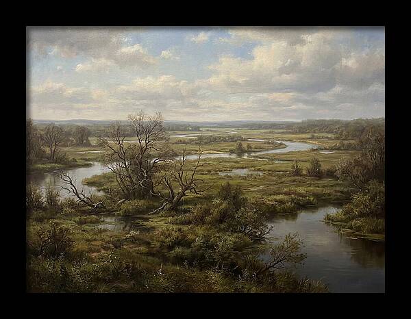Tranquil Floodplain Reflections