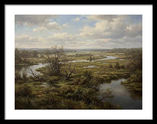 Tranquil Floodplain Reflections
