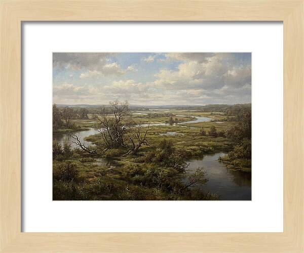 Tranquil Floodplain Reflections