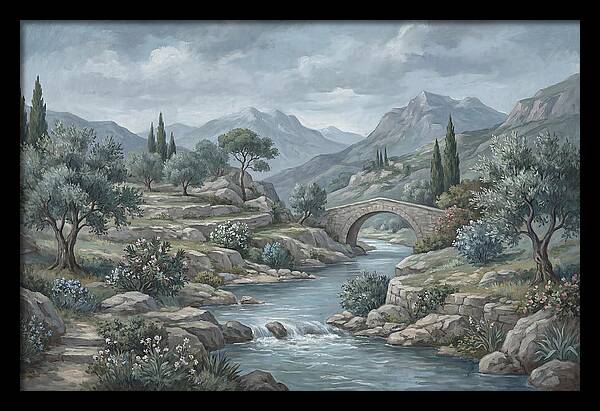 Tranquil Flow Of Nature