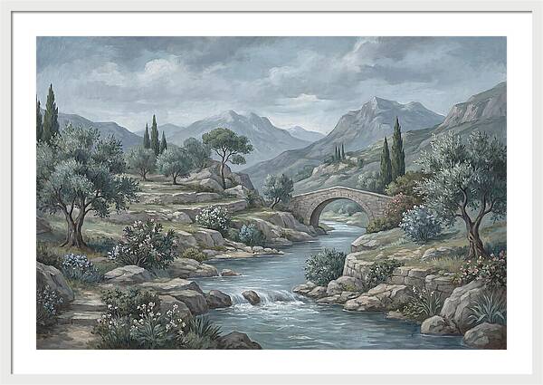 Tranquil Flow Of Nature