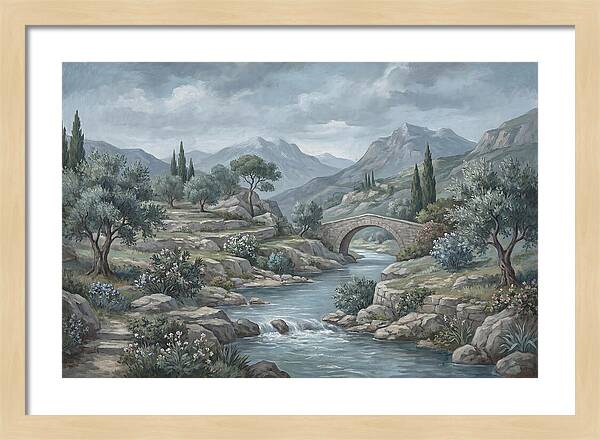 Tranquil Flow Of Nature