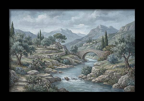 Tranquil Flow Of Nature