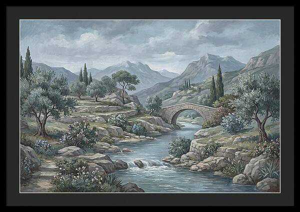 Tranquil Flow Of Nature