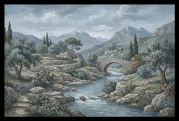 Tranquil Flow Of Nature