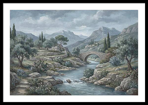 Tranquil Flow Of Nature