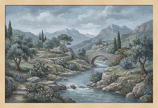 Tranquil Flow Of Nature