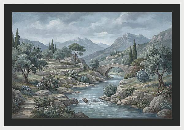 Tranquil Flow Of Nature