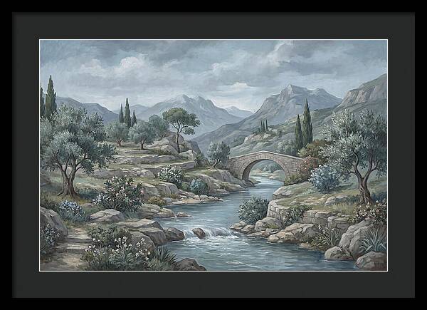 Tranquil Flow Of Nature