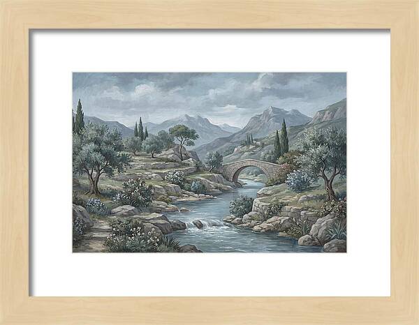 Tranquil Flow Of Nature