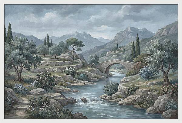 Tranquil Flow Of Nature