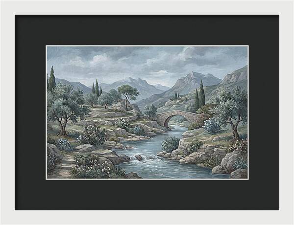 Tranquil Flow Of Nature