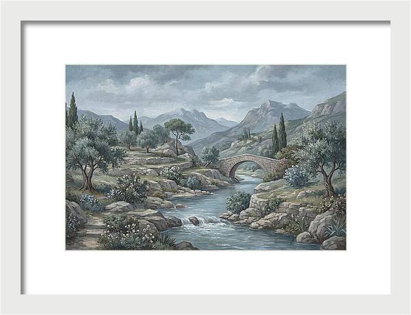 Tranquil Flow Of Nature
