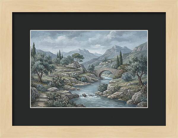 Tranquil Flow Of Nature
