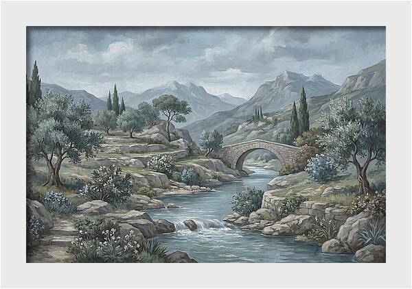Tranquil Flow Of Nature