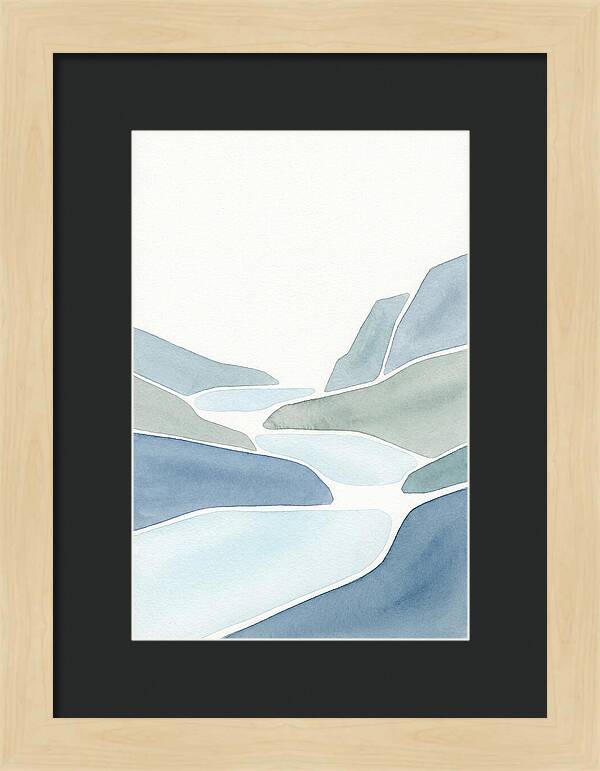 Tranquil Flow Of The Stream