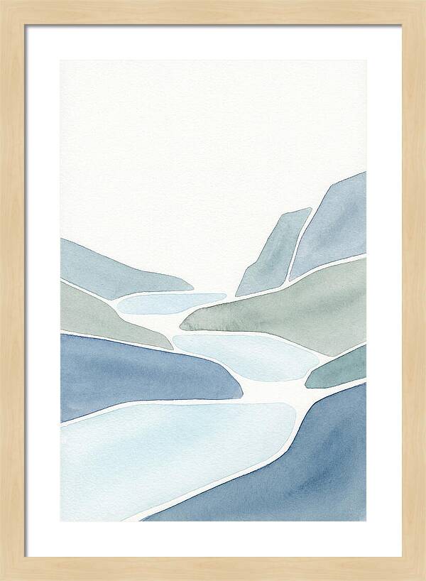 Tranquil Flow Of The Stream