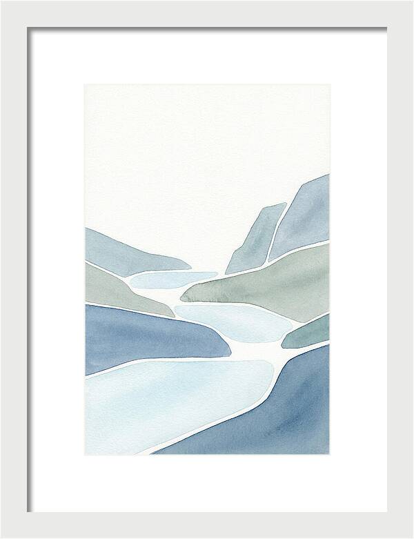 Tranquil Flow Of The Stream