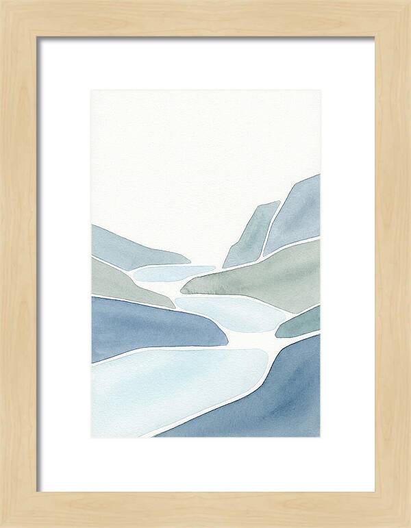 Tranquil Flow Of The Stream