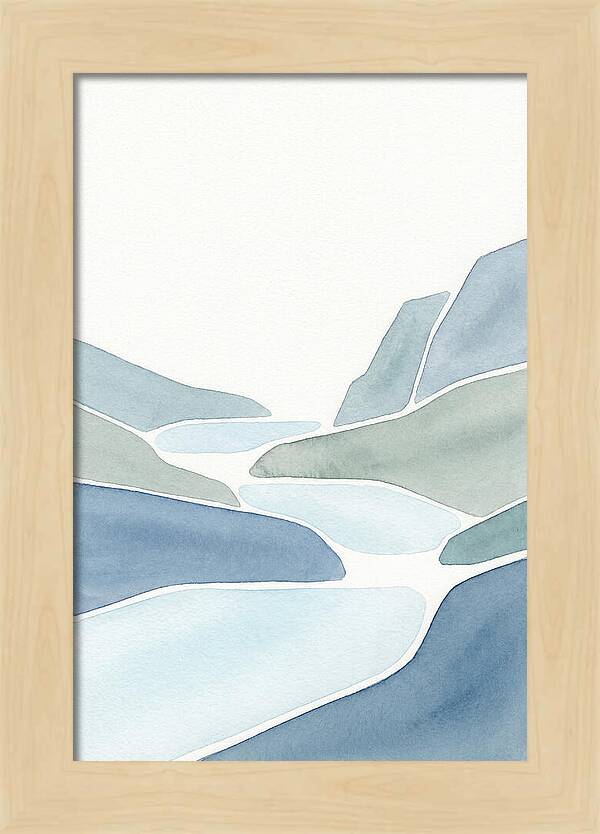 Tranquil Flow Of The Stream