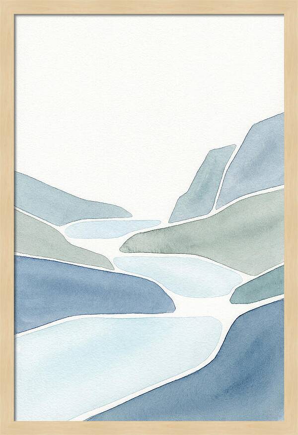 Tranquil Flow Of The Stream