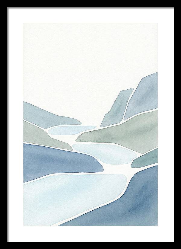Tranquil Flow Of The Stream