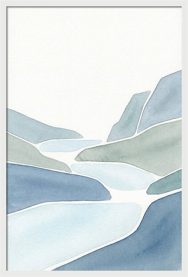 Tranquil Flow Of The Stream