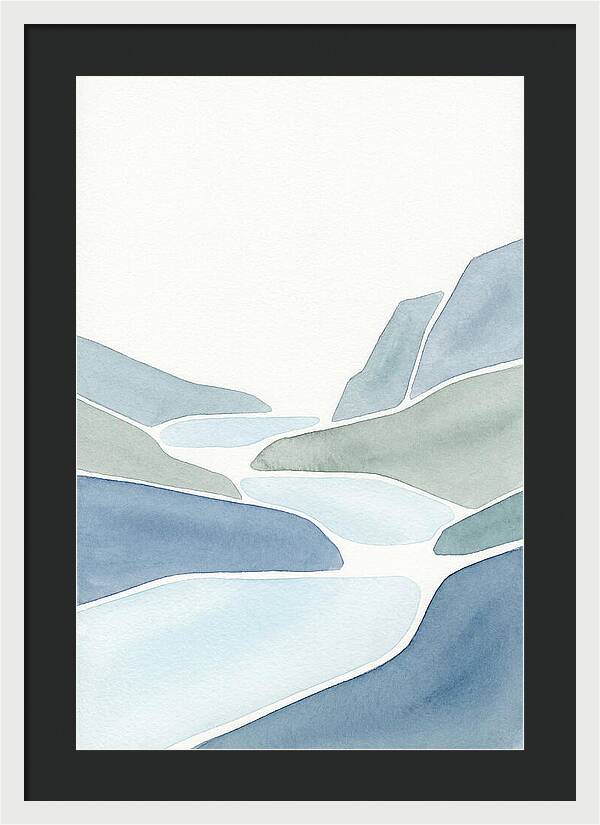 Tranquil Flow Of The Stream