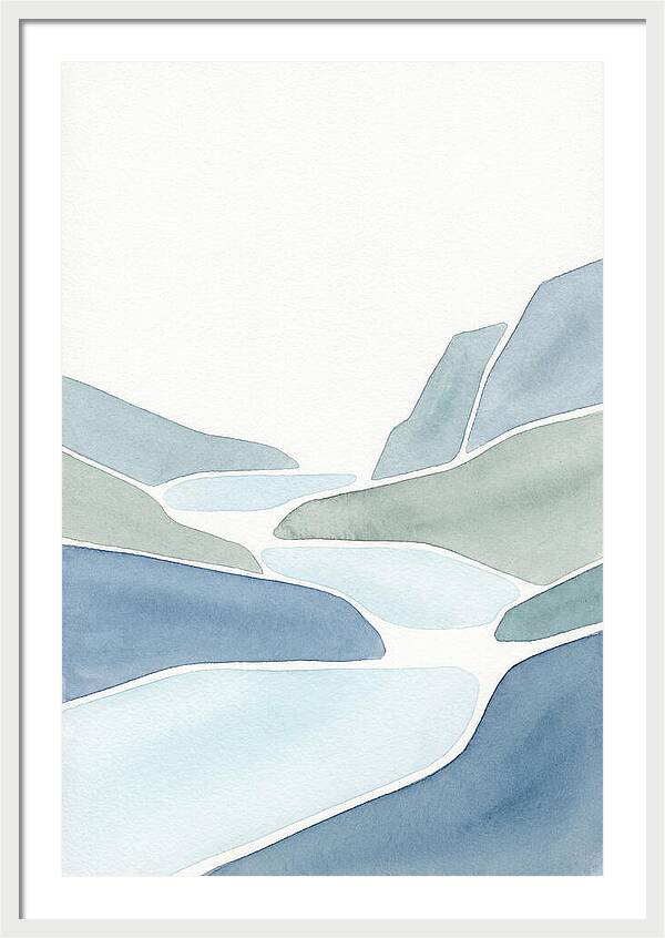Tranquil Flow Of The Stream