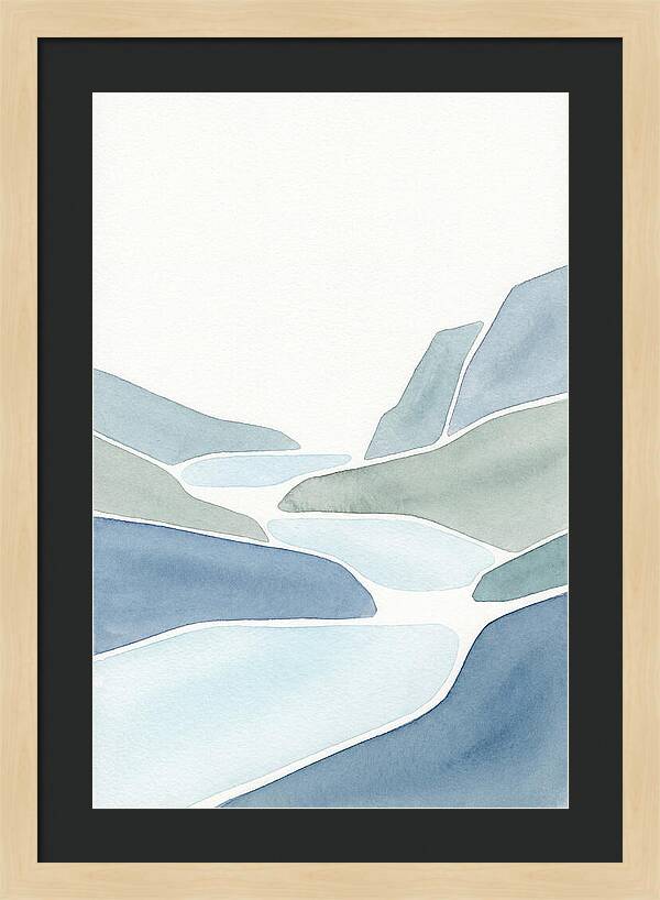 Tranquil Flow Of The Stream