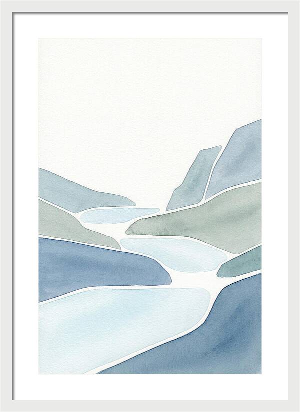 Tranquil Flow Of The Stream