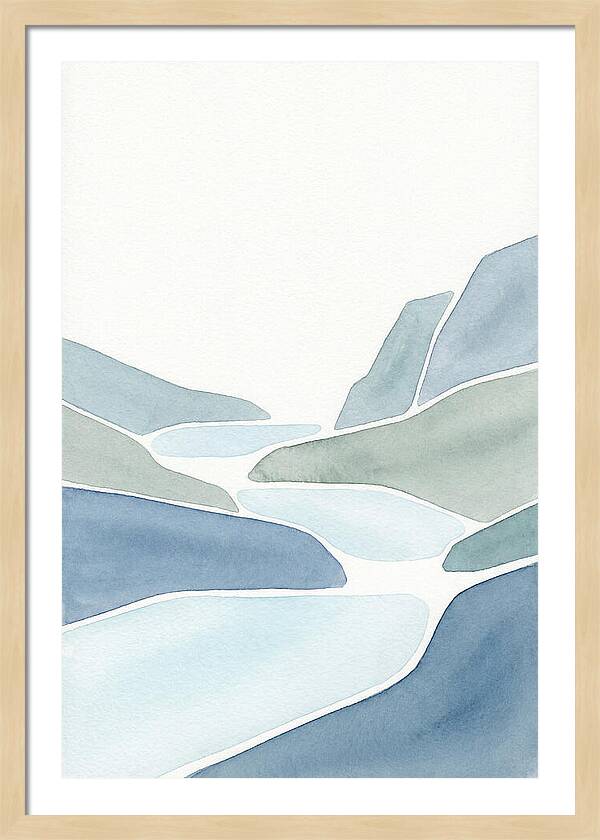 Tranquil Flow Of The Stream