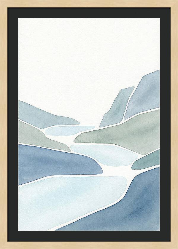 Tranquil Flow Of The Stream