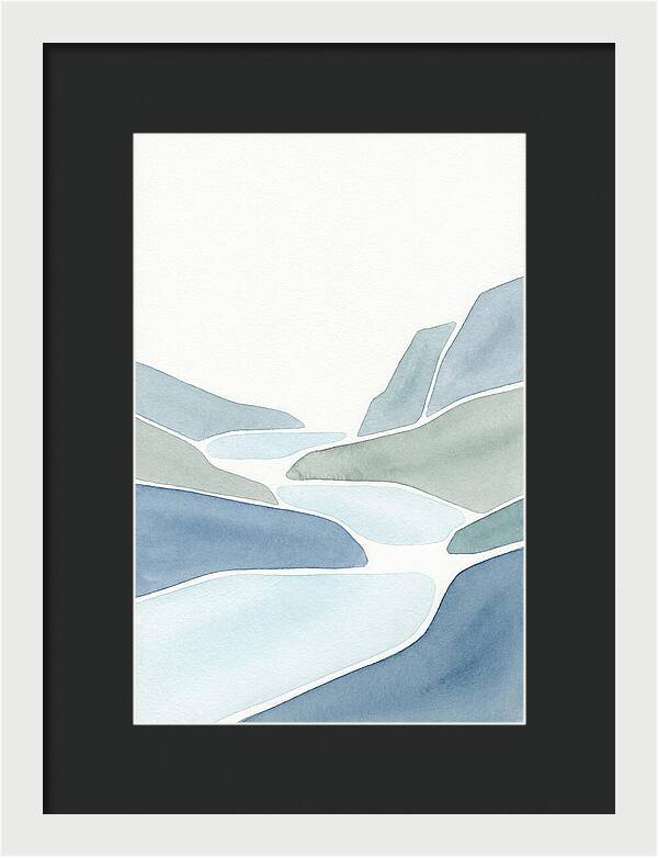 Tranquil Flow Of The Stream