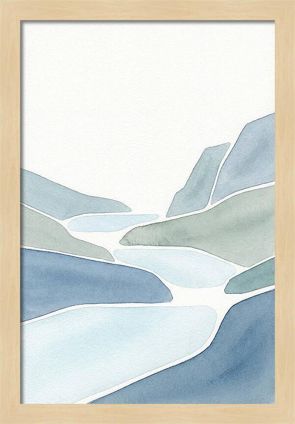 Tranquil Flow Of The Stream