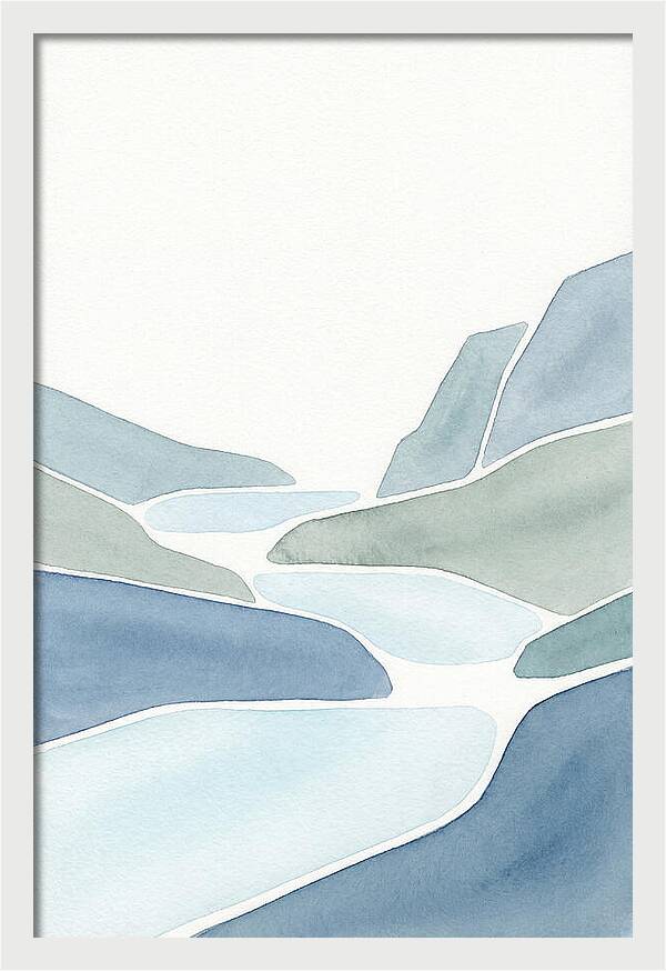 Tranquil Flow Of The Stream