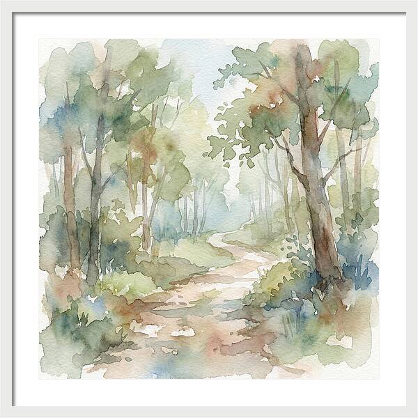 Tranquil Forest Path