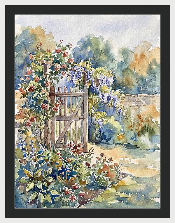 Tranquil Garden Entrance