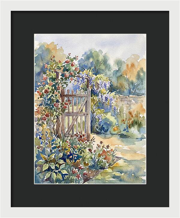 Tranquil Garden Entrance
