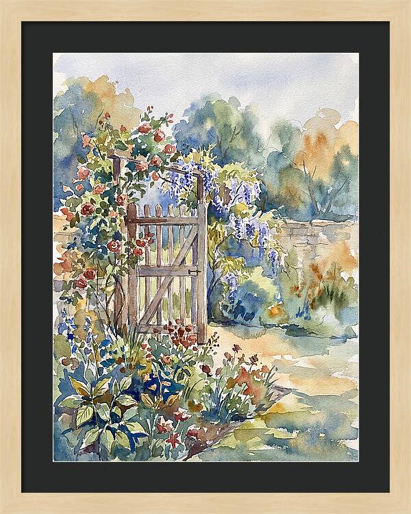Tranquil Garden Entrance
